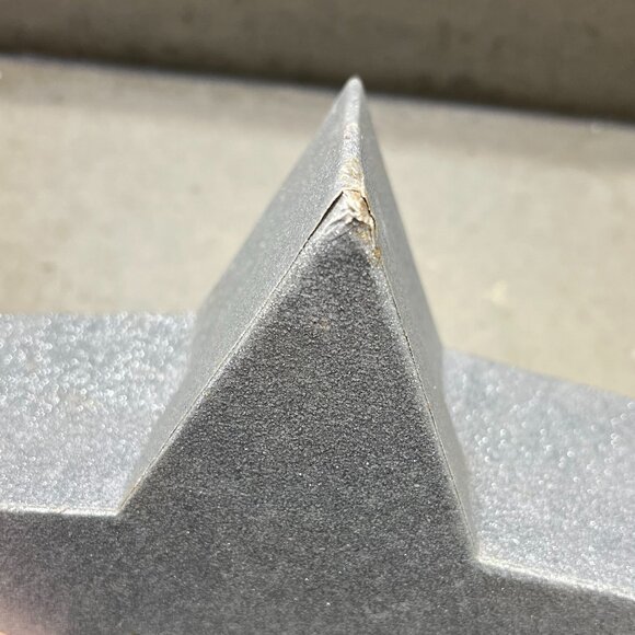 Vtg. LUSH Silver Sparkle Christmas Star Empty Gift Box: Reuse/Display, Box #1 - Picture 8 of 9